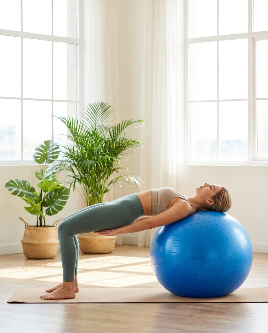 55-65 cm Anti-Burst Yoga Balance Ball – Yoga Accessories