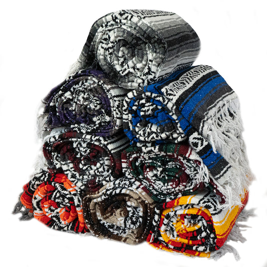 Handmade Deluxe Mexican Yoga Blanket