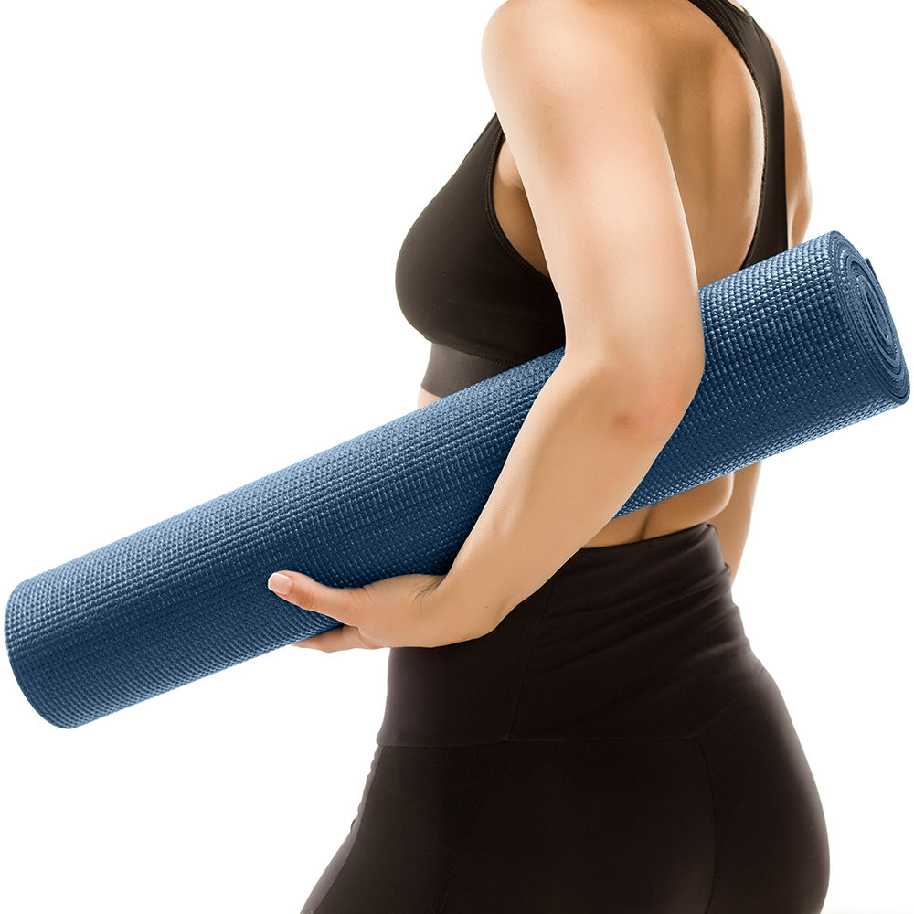 1/4'' Extra Thick Deluxe Yoga Mat by YOGA Accessories – Yoga